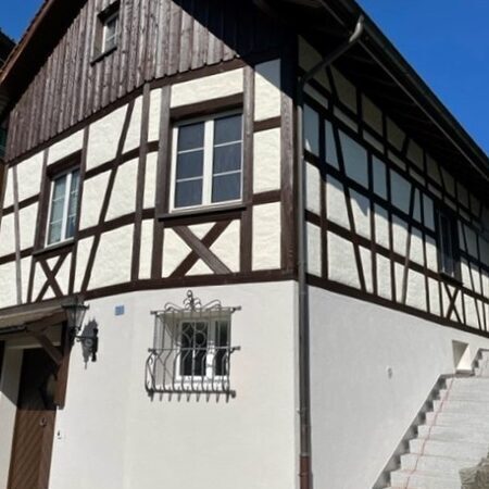 Fassadensanierung an Riegelhaus in Riedt bei Neerach